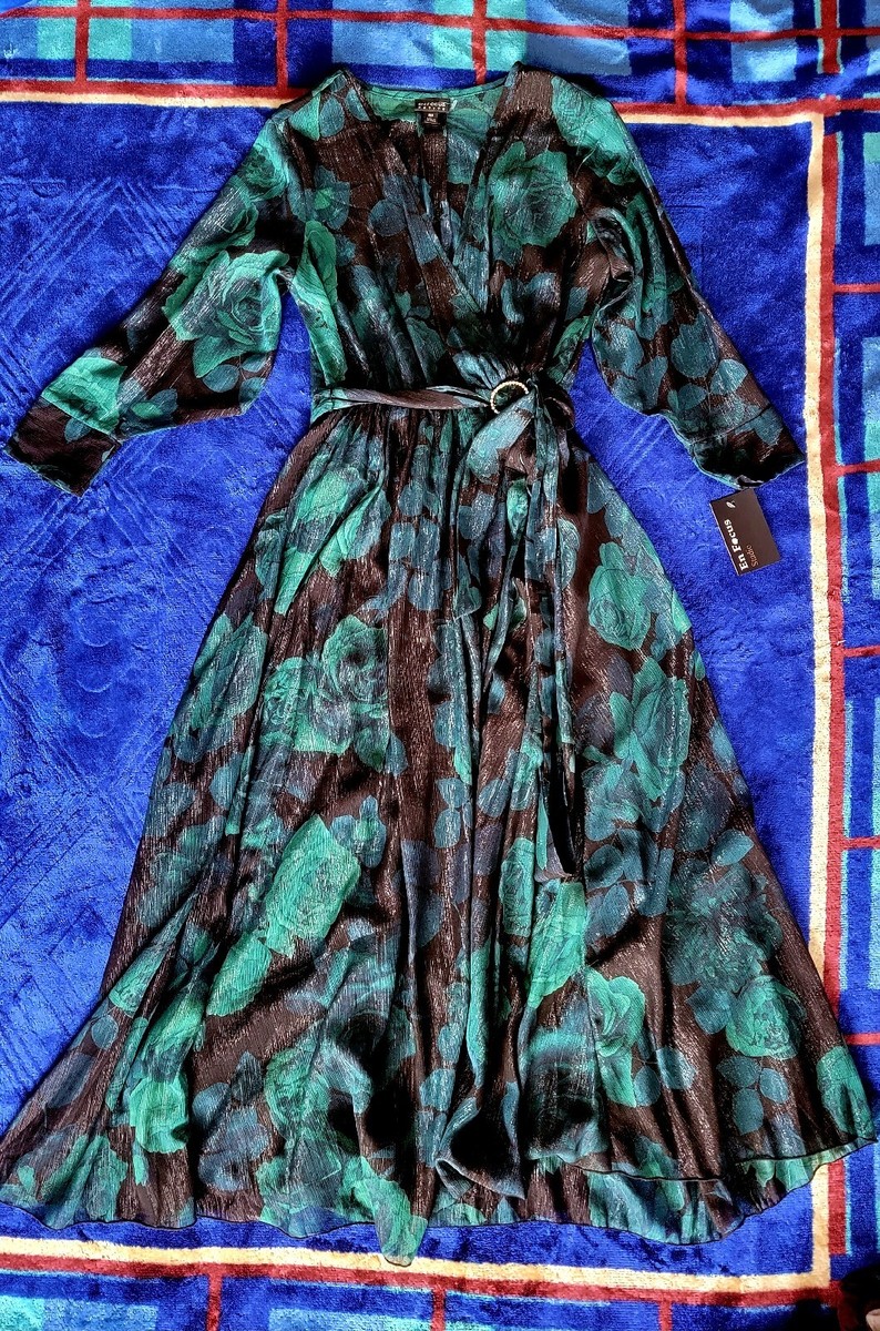 vince camuto halter floral chiffon dress Maxi Periwinkle 14, Periwinkle, 14 Clothing, Shoes & Accessories A charming floral print Size:42 Women Long Vintage Chiffon 02/26