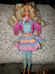 cowgirl barbie 80s