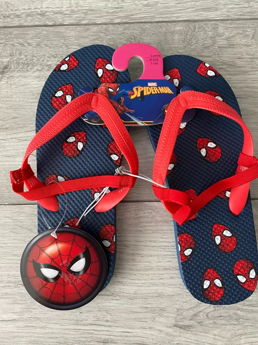 Spiderman flip best sale flops
