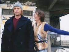 Til Schweiger & Jana Pallaske "Phantomschmerz" Autogramme signed 20x28 cm Bild