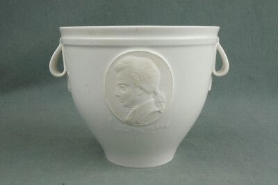 Vintage KPM Berlin schöner alter Übertopf Cachepot Mozart 12x13,2 cm