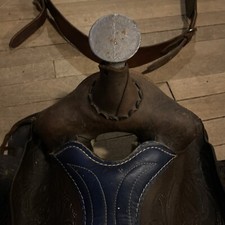 Western Leather Youth Child Horse Pony Kid Ranch Saddle Plus   