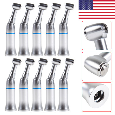1-10*Dental Low Speed Contra Angle Handpiece Push type Fit NSK Motor E-type st