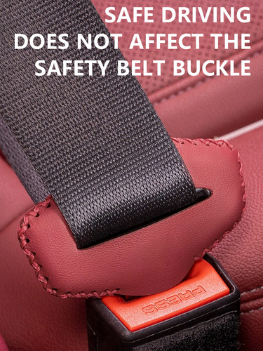 1X Car Safety Seat Belt Buckle Clip Anti-Scratch Leather Protector Cover - Picture 4 of 14