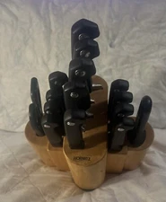 Vintage Hoffritz Signature Series Knife Set 14 Piece  Preowned Read