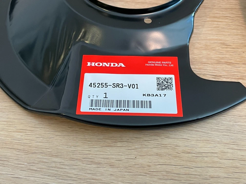 Honda Genuine Civic EG6 EK4 CR-X EG2 Front Brake Splash Guard Pair OEM JDM Foto 2 de 4