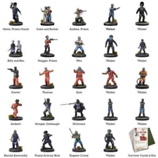 The Walking Dead All Out War Miniatures Game The Safety Behind Bars Collection