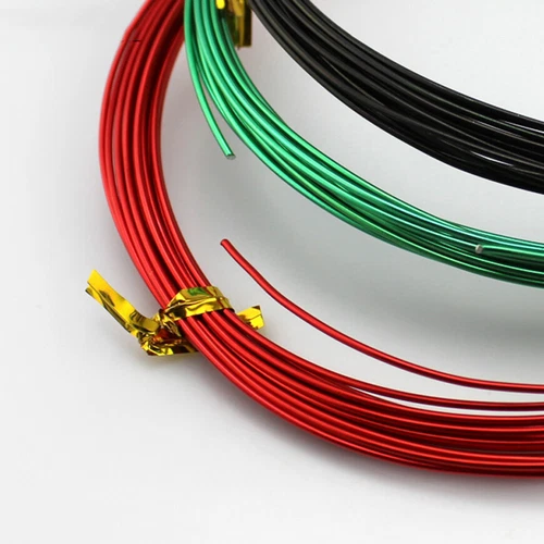 1mm 2mm 3mm Colorful Aluminum Wire Bending Wire Jewelry Wire Craft Wire 5 Meters - Bild 15 von 25