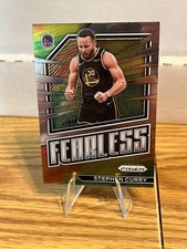 Stephen Curry 2022-23 Panini Prizm Fearless Insert #15 Golden State Warriors