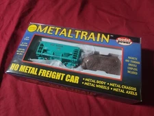 Model Power HO MetalTrain Metal Ore Car 1904 GN Great Northern Green 95629