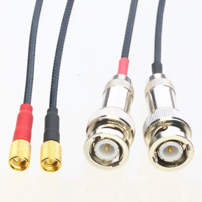 Microdot Dual MD-BNC RF Cable 118-140-024 For Dual Element TR Transducers