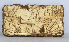 UNIQUE ANCIENT EGYPTIAN PHARAONIC ANUBIS Lord of Mummification Stella Stela (BD)