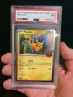 Pikachu 018/091 2024 Trick or Trade PSA 9 COSMOS HOLO Stamped w/ NEW SLAB