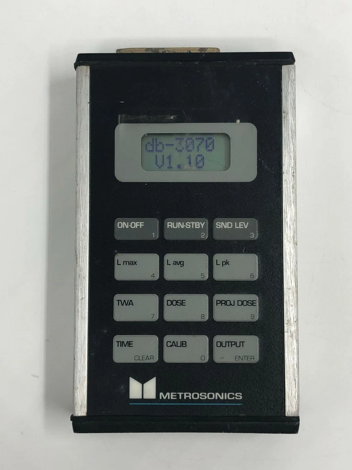 METROSONICS Metrologger DB-3070 Sound Level Meter - No Mic - Image 3 of 4