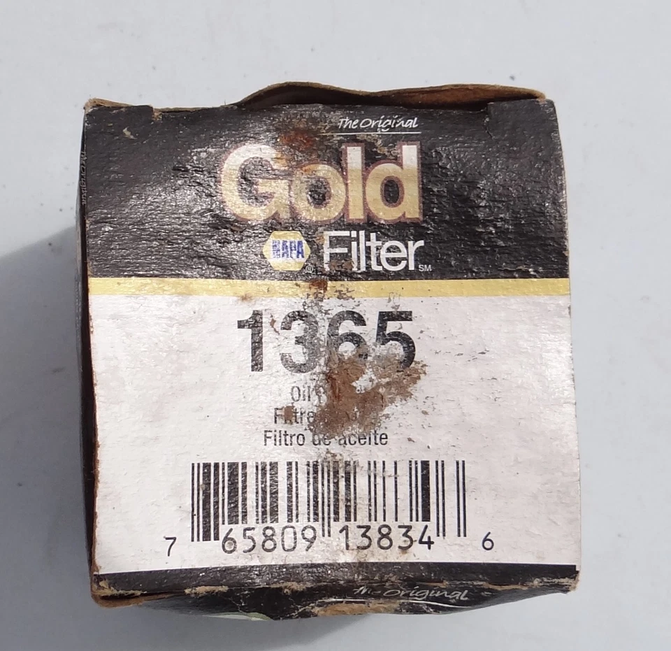 Nuevo en caja Filtro de aceite Napa Gold 1365 último modelo Maza Infinity Nissan Altima etc... Foto 3 de 4