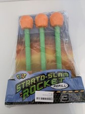 Alex Poof 2014 Strato Slam Rocket Refill 3 Pack NIB Strato-Slam