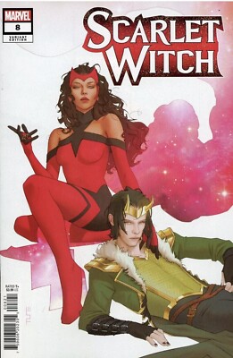 SCARLET WITCH 8 FORBES VARIANT NM