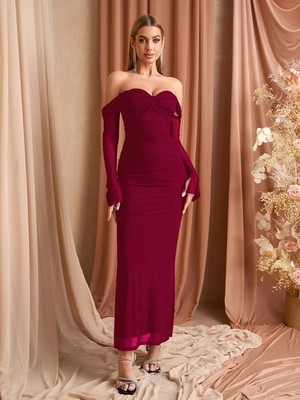 knee length dresses for ladies Women Plus Size Elegant Lace 3/4 Sleeve Wedding Guest Cocktail Bodycon –  JeHouze.US main image 0