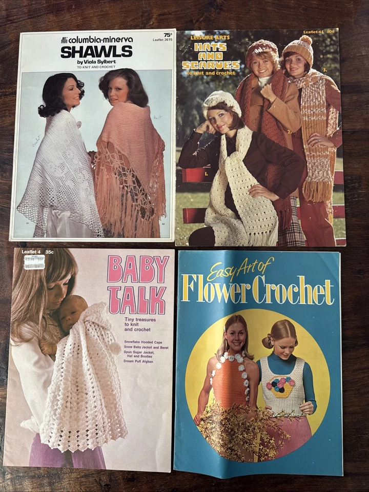 Afghan Knit & Crochet Booklet Magazine Lot of 15+ Unlimited Better Homes Leisure - Image 3 of 4