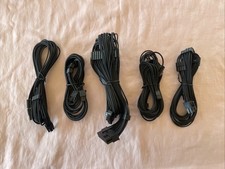 Premium Corsair PSU Cable Starter Kit, Type-5 cables individually sleeved , FS