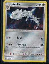 Carta Pokemon Steelix Sole e Luna Tempesta Celeste Holo 2018 Rara 89/168 NM