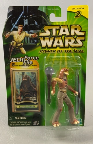 Kenner Star Wars - Power of the Jedi - Gungan Warrior - NEW SEALED on CARD!