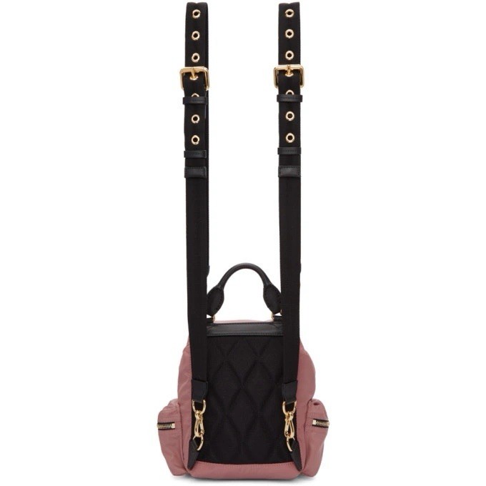 Burberry Small Rucksack Crossbody Backpack Mauve Pink Authentic Limited Edition Burberry Small Rucksack Crossbody Backpack Mauve Pink  main image 3