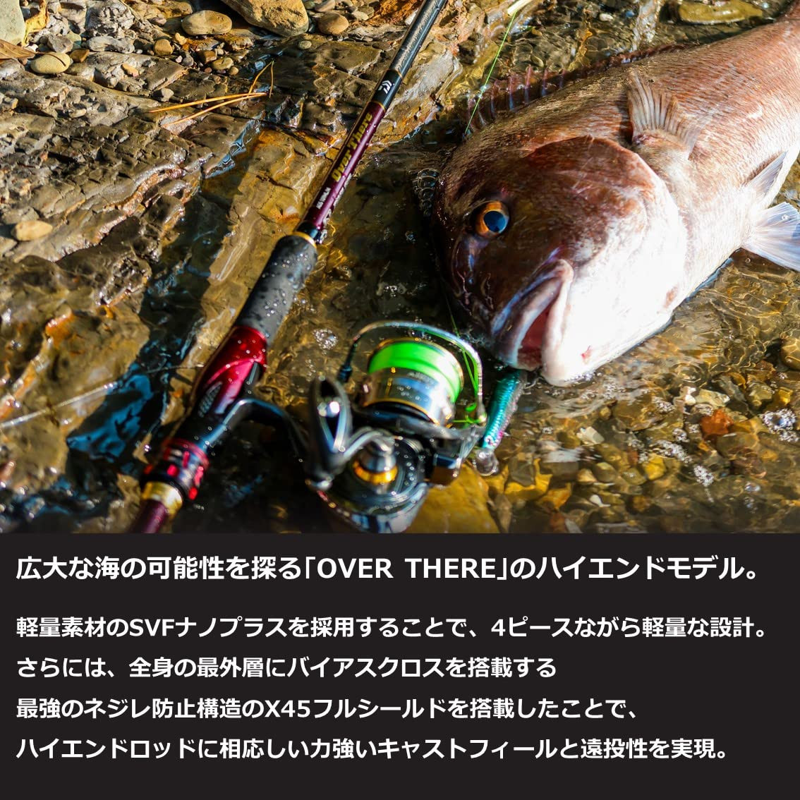 DAIWA 21 Over There Shore Multi Casting Fishing Rod AGS DAIWA 21 Over There Shore Multi Casting Fishing Rod AGS