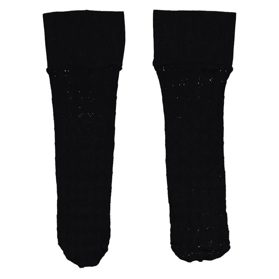 Calcetines de red Wolford Dylan negros de pata de gallo para dama Foto 4 de 4