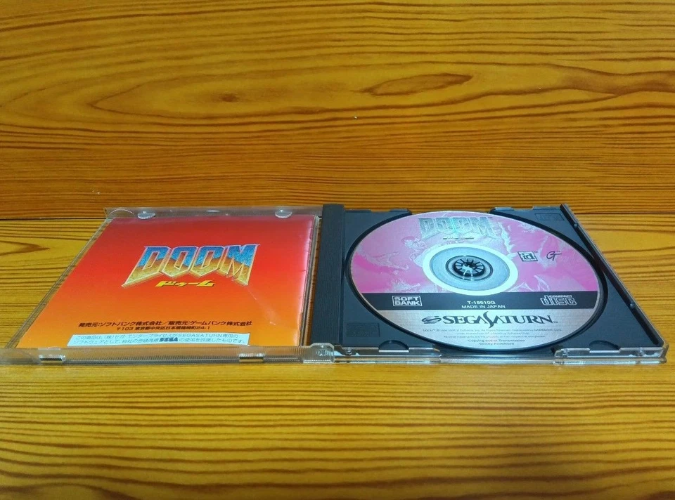 Doom Sega Saturn SS Used Game Very Good NTSC-J Japan JP - Image 3 of 4