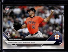 2025 Topps Now #264 Colton Gordon Base Card (Qty) RC Rookie