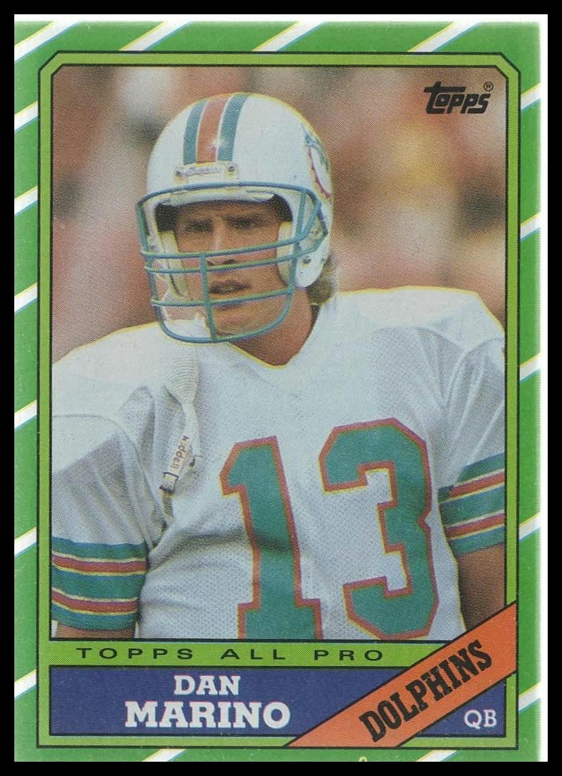 1986 Topps #45 Dan Marino