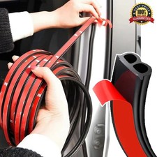 Car Door Seal Strip Rubber B Shape Weatherstrip Sound Insulation Seal car new uk