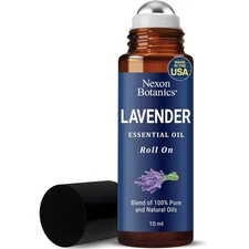 Lavender Essential Oil Roll-On 10ml - Pure Natural Blend for Relaxation & Sleep