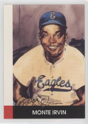 1990 Eclipse Stars of the Negro Leagues Monte Irvin #9 HOF 2g2