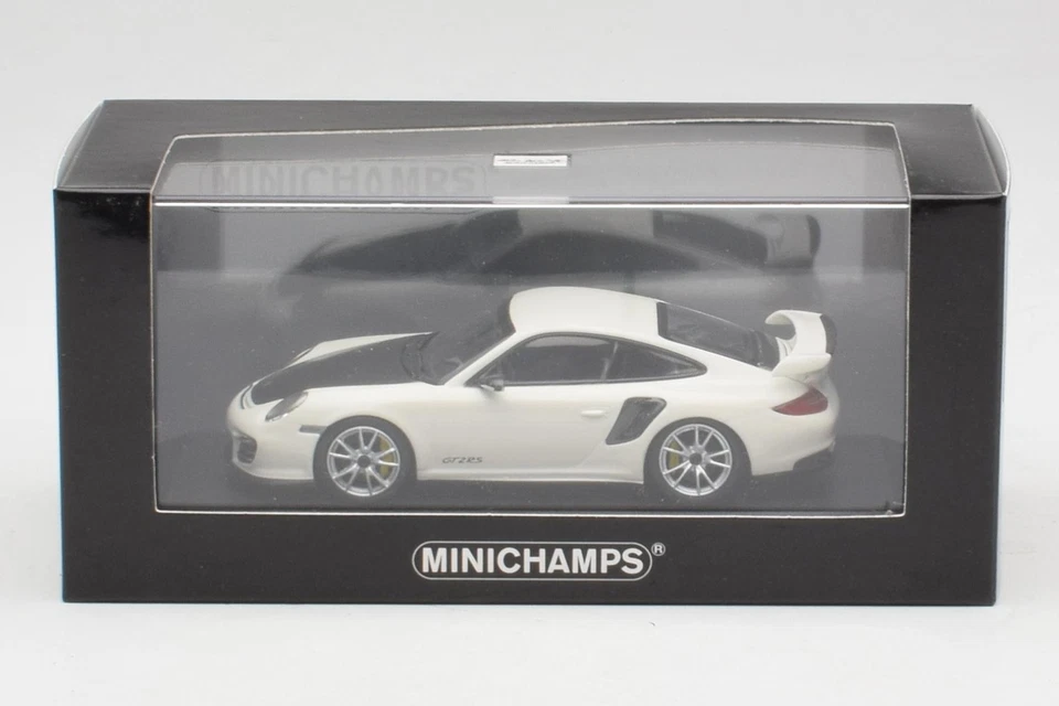 400069405 Porsche 911 997.2 GT2 RS White with Silver Wheels Minichamps 1/43 - Imagen 4 de 4