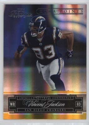 2007 Playoff Prestige Xtra Points Gold Vincent Jackson #121 0l1