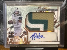 2024 Leaf Trinity Bronze /99 Tejhaun Palmer #PA-TP1 RPA Rookie Patch Auto RC UAB