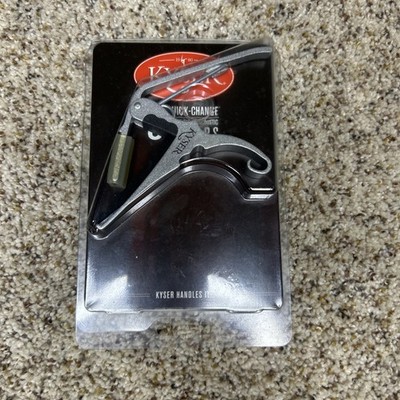 New Kyser KG6SA Quick Change Acoustic Guitar Capo 6-String SILVER Free Shipping