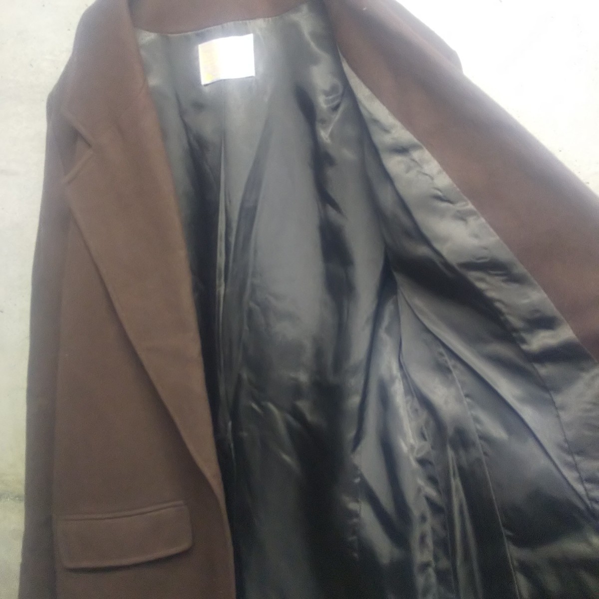 70s Pendleton Wool Tailored Jacket Brown Men's S/… - image 6