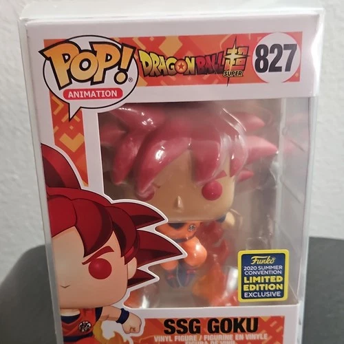 Funko Pop! Animation: Dragon Ball Z Super SSG Goku #827 2020 Exclusive