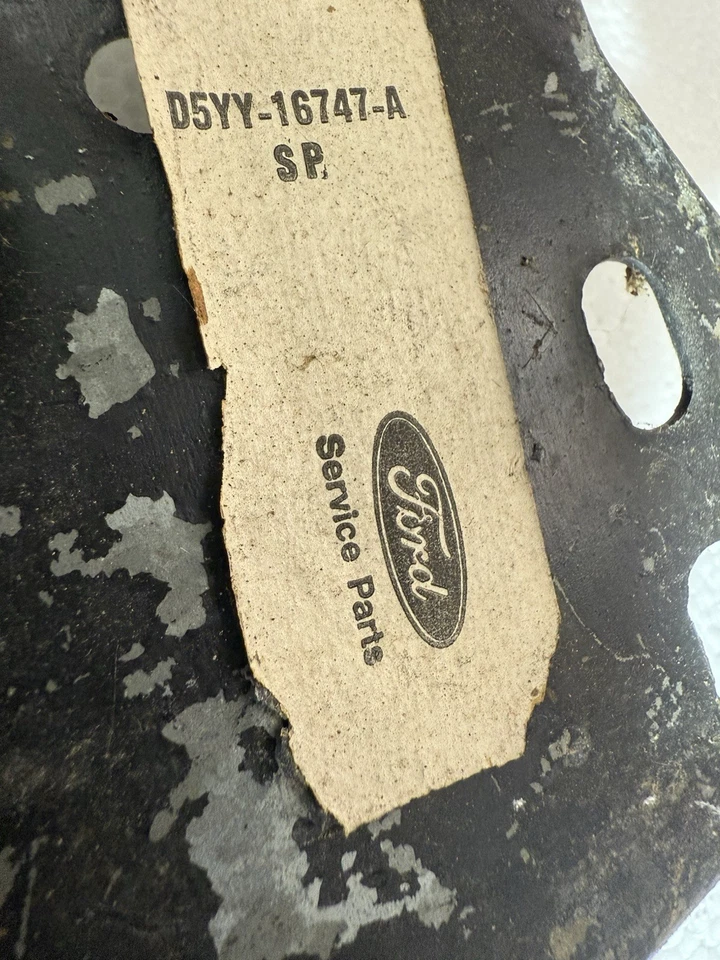 NOS 1975 1976 1977 1978 1979 1980 Mercury Bobcat Hood Latch Support Bracket - Image 2 of 4