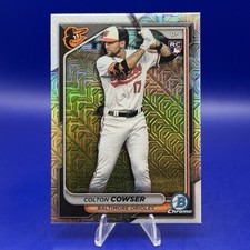 2024 Bowman Chrome Colton Cowser Mojo Refractor #33 Rookie RC Baltimore Orioles