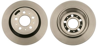 2x TRW DF4066 Bremsscheibe für Volvo