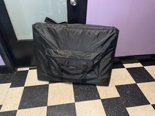 Saloniture Portable Foldable Massage Table 73.5 x 28 Black w/ Carry Bag
