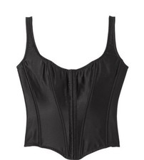 Victoria s Secret The Classic Corset Black Small Size 100 Silk One Piece NWT