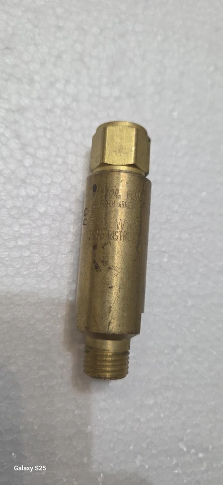 VICTOR FLAMEBUSTER FB0 Flashback Arrestor/Torch Oxygen Check Valve (EE5) - Image 2 of 2