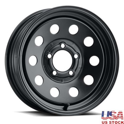 Durable One-Piece 12in Rugged Steel Wheels 5X4.50 Lug Pattern DIY Upgrade New