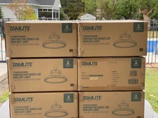 Tamlite 14” Round LED High Bay E359675 4000K/5000K 50/60Hz AC120-277V 240W New