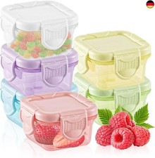 GMMG Vorratsdosen mit Deckel Frischhaltedosen Set 150ml Gefrierdosen Küche 